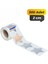 Yıldız Kesimli Hologram Çok Amaçlı Etiket 2cm (500 Adet) 1