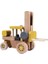 Ahşap Forklift - Sarı 2