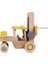 Ahşap Forklift - Sarı 3