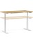 Regula Desk 2P - Elektrikli Yüksekliği Ayarlanabilir Çalışma Masası (Beyaz Ayak, Beyaz Tabla - 120 x 60) 1