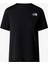 W Sunrıser Ss Kadın Siyah T-Shirt NF0A84LFJK31 2