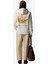 W Hoodıe Topographıc Kadın Beyaz Sweatshirt NF0A89CPQLI1 3