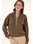 Kadın Haki Sweatshirt 50299001-VR027 3
