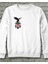 Kara Kartal – Asalet ve Gücün Simgesi! Unisex Sweatshirt Beyaz 1