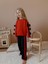 Fiyonk Desenli Eşofman-Sweatshirt 2 Iplik Mevsimlik Kız Çocuk Takım 1