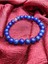 Sertifikalı Lapis Lazuli Bileklik Doğal Taş 8mm 1