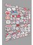 Love Temalı Etiket Set - I Love You Baskılı Sticker - 75 Adet Sevgililer Günü Etiketi 1