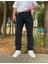Yıkamalı Siyah Baggy Pantolon 1