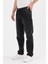 Erkek Baggy Kot Pantolon Siyah Renk Kar Yıkama B480-02 5
