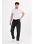 Erkek Baggy Kot Pantolon Siyah Renk Kar Yıkama B480-02 1