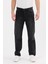 Erkek Baggy Kot Pantolon Siyah Renk Kar Yıkama B480-02 4