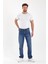 Erkek Baggy Kot Pantolon Mavi Renk B481-11 1