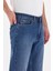 Erkek Baggy Kot Pantolon Mavi Renk B481-11 5