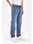Erkek Baggy Kot Pantolon Açık Mavi Renk B481-10 5