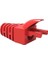 Trklink Pvc RJ45 Boots Konnektör Kırmızı Jack Kılıfı 50 'li Paket 1