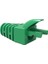 Trklink Pvc RJ45 Boots Konnektör Yeşil Jack Kılıfı 50 'li Paket 1