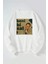 Müslüm Gürses Beni Bi Sal Baskılı Kadın/erkek Beyaz Bisiklet Yaka Pamuklu Sweatshirt 1