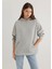 Kapüşonlu Gri SWEATSHIRT1S10186-83096 1