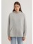 Kapüşonlu Gri SWEATSHIRT1S10186-83096 4