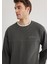 Bisiklet Yaka Gri SWEATSHIRT0S10337-70092 2