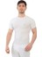 Beyaz Kısa Kollu Compression Body T-Shirt Fitness Body Gym Body Tshirt 4