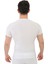 Beyaz Kısa Kollu Compression Body T-Shirt Fitness Body Gym Body Tshirt 5