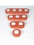 Inytium Serisi Dekoratif Kiremit Renk Beton Tealight Mumluk (Tealight Hediyeli!...) 5