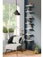 yankı-byeg 20 cm 7li Mat Beyaz Mdf Uçan Mini Duvar Rafı Gizli Bağlantı Çiçeklik 1