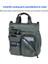 Çok Katmanlı Iş Omuz Çantası, Erkek Iş Gezisi Büyük Kapasiteli Evrak Çantası Crossbody Çanta (Yurt Dışından) 3