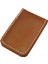 Pocket Clip Dolar Kelepçe Kimlik Kartı Tutucu Cüzdan Erkekler Kadınlar BROWN_60X41X8MM (Yurt Dışından) 2