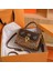 Trend Vintage Rozet Çanta Kadın Moda Crossbody Çanta El Kutusu Çanta (Yurt Dışından) 2