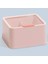 Pamuklu Plastik Pamuklu Ped Makyaj Saklama Kutusu Kapaklı (Pembe) (Yurt Dışından) 3