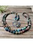 Es 8mm Hint Oniks Mala Boncuk, Apatit Mala Kolye, Büyüleyici Lotus Kolye, Meditasyon Takı, Uniseks Mala, Yoga Hediye, 108 Mala Boncuk (Yurt Dışından) 4