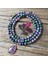 Ayarlamak 8mm Lolite Ametist Taş Boncuk Ametist Kolye, Dua Bileklik, Meditasyon Kolye, Pozitiflik Takı, Yoga Boncuk, 108 Mala Boncuk (Yurt Dışından) 5