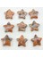 No.6 Doğal Taş Taş Kuvars Kristal Pentagram Beş Köşeli Yıldız Şekli Diy Takı Yapımı Için Hiçbir Delik Ev Dekor Aksesuarla (Yurt Dışından) 1
