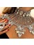 Gümüş Moda Kristal Gelin Takı Kadınlar Için Rhinestone Geometrik Gerdanlık Su Damlası Zincir Yaka Kolye Aksesuarları S (Yurt Dışından) 2