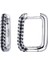 JQH0070-SS-2 Tıande Altın Kaplama Kulak Manşetleri Küpe Kadınlar Için Renkli Zirkon Sahte Piercing Kadın Hoop Earringarty Takı (Yurt Dışından) 1
