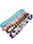 16X16MM Tarzı Opal Doğal Taş Yarı Değerli Taş, Kaplan Gözü Taş Oblate Boncuk, Moda Bayan Kolye, Yaklaşık 18 Inç, Boyut 16MM (Yurt Dışından) 2