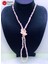 Mor Qingmos Moda Barok Doğal Tatlısu Açık Pembe Inci Kolye Kadınlar Için Uzun Kolye 40 "takı Chokers (Yurt Dışından) 3