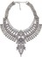 Gümüş Yeni Antik Kristal Cevheri Gerdanlık Lüks Gelin Taklidi Vintage Maxi Bildirimi Kolye Yaka Kadın Bijoux Aksesuar (Yurt Dışından) 2