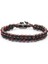 No.4 Boyutu Hıyong Doğal Taş Boncuk Bilezik Çift Sıralı Ayarlanabilir Örgülü Halat Siyah Mat Kaplan Gözü Yoga Boncuk Bilezik Pulseira (Yurt Dışından) 5
