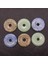C-50MM Çeşitli Doğal Karışık Donuts Yuvarlak Emniyet Toka Taş Boncuk Kolye Kolye Moda Boncuk Takı Yapımı Aksesuarları (Yurt Dışından) 4