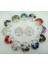 4 Numara 30MM Doğal Taş Taş Karışımı Lapis Kuvars Kristal 7 Çakra Reiki Şifa Hayat Ağacı Kolye Diy Takı Yapımı Için Kolye 6 Adet (Yurt Dışından) 4