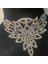 Gümüş Tarzı Yaprak Yeni Moda Rhinestone Kalp Yaka Kolye Takı Kız Için Tıknaz Bildirimi Büyük Önlük Gerdanlık Kolye Collier Boyun Aksesuarları (Yurt Dışından) 4