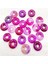 No.9 18MM Doğal Taş Kuvars Kristal Kaplan Gözü Çizgili Akik Çörek Charm Kolye Diy Takı Yapımı Için Kolye Aksesuarla (Yurt Dışından) 4