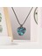 Opal Vintage Kanat Ejderha Kristal Kolye Adam Kadınlar Için Doğal Taş Taş Taş Kristaller Kalp Kolye Kolye Takı (Yurt Dışından) 3