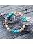 Yeşil Stil Altın Rengi 8mm Doğal Taş Boncuk, Resim Jasper, Boyalı Yeşil Taş, Japamala Setleri, Manevi Takı, Meditasyon, Ilham Verici, 108 Mala Boncuk (Yurt Dışından) 1