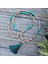 Yeşil Stil Altın Rengi 8mm Doğal Taş Boncuk, Resim Jasper, Boyalı Yeşil Taş, Japamala Setleri, Manevi Takı, Meditasyon, Ilham Verici, 108 Mala Boncuk (Yurt Dışından) 4