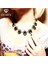 Altın Rengi cc Vintage Kolye Kadınlar Için Chokers Kolye Kolye Abartma Klavikula Zincir Aksesuarları Kolye Lüks Takı C 168A (Yurt Dışından) 2