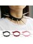 Turuncu Uzun Başak Gerdanlık Punk Suni Deri Yaka Kadın Erkek Serin Büyük Perçinler Çivili Chocker Goth Tarzı Kolye Aksesuarları (Yurt Dışından) 3